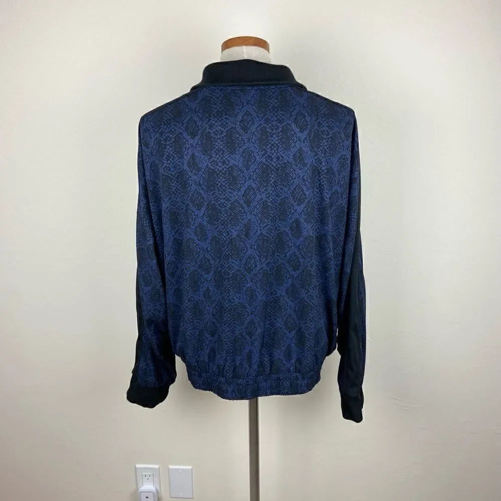 Athleta Brooklyn Track Bomber Jacket - Python Print - Picture 5 of 6